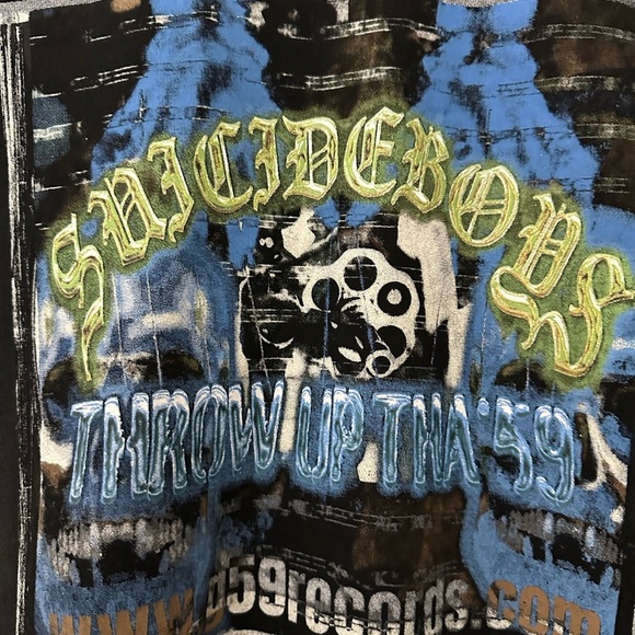 G59 Records Unisex Adult's Short-Sleeved Jewel Case Tee MP7 Black M NWOT, Rare - Picture 2 of 12